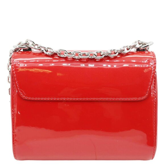 Louis Vuitton  Twist PM Infrarouge Vernis Chain Shoulder Bag Red - Picture 4 of 14